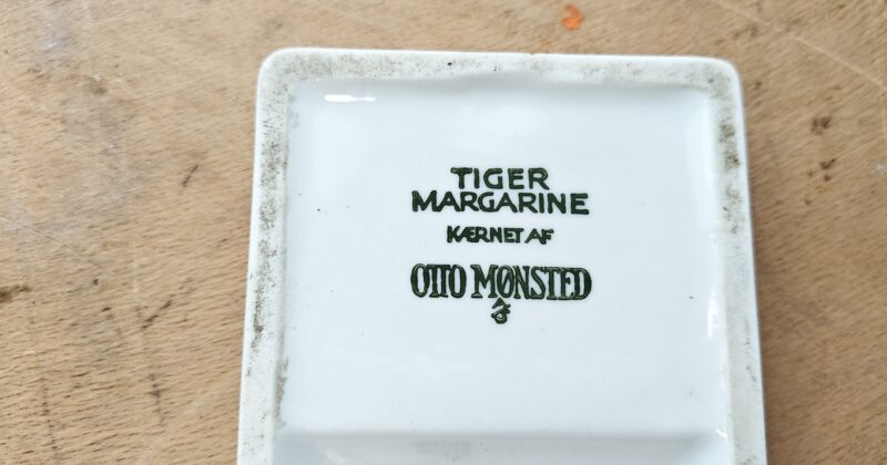 Tiger Margarine Otto Mønsted - fra Bing og Grøndahl